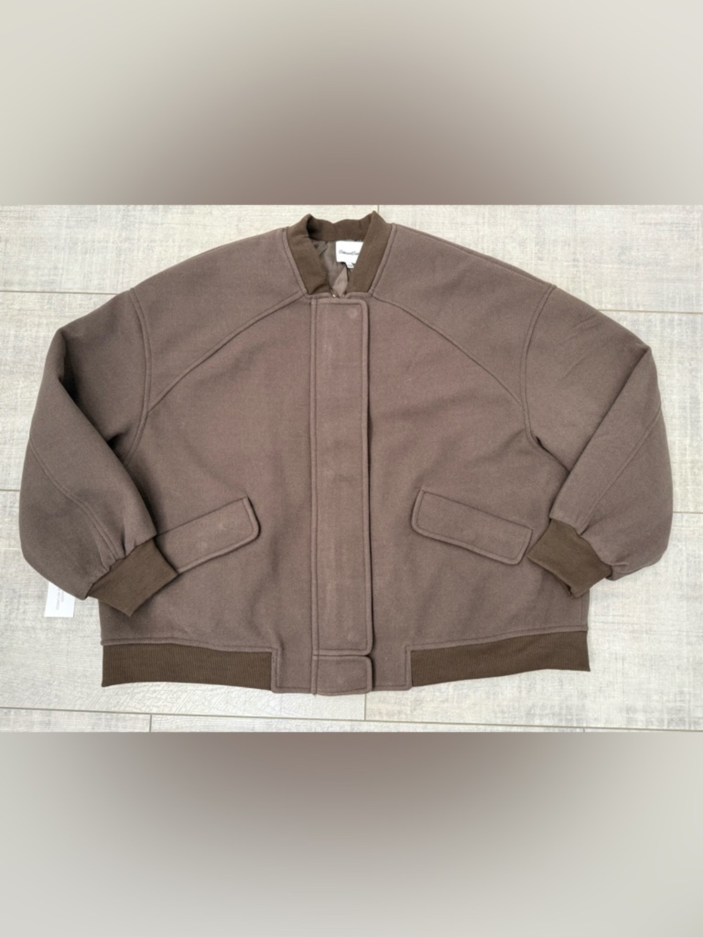 New Brown Sisters and Seekers Joe Bomber Jacket Medium
